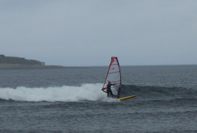 Someone Windsurfed!